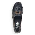 náhled Dámské mokasíny RIEKER RIE-10101489-W2 černá