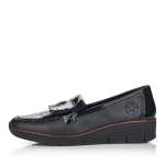 náhled Dámské mokasíny RIEKER RIE-10101499-W1 černá