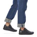 náhled Pánské polobotky RIEKER RIE-10101522-W1 černá