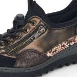 náhled Dámské polobotky RIEKER RIE-10101558-W1 hnědá