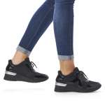 náhled Dámské tenisky RIEKER RIE-10101565-W1 černá