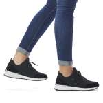 náhled Dámské tenisky RIEKER RIE-10101580-W1 černá