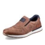 náhled Pánské mokasíny RIEKER B2173-24 hnědá W3