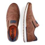 náhled Pánské mokasíny RIEKER B2173-24 hnědá W3