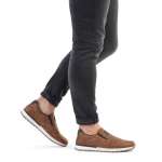 náhled Pánské mokasíny RIEKER B2173-24 hnědá W3