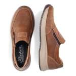 náhled Pánské mokasíny RIEKER RIE-10101669-W1 hnědá