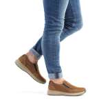 náhled Pánské mokasíny RIEKER RIE-10101669-W1 hnědá