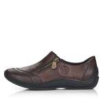 náhled Dámské mokasíny RIEKER L1761-25 hnědá W1