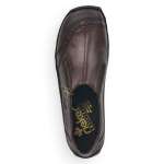 náhled Dámské mokasíny RIEKER RIE-10101688-W1 hnědá