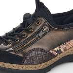 náhled Dámské tenisky RIEKER RIE-10101703-W2 hnědá