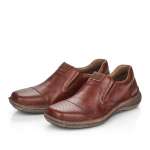 náhled Pánské mokasíny RIEKER 03056-24 hnědá S5