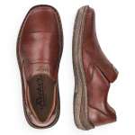 náhled Pánské mokasíny RIEKER 03056-24 hnědá S5