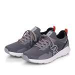 náhľad Pánske tenisky RIEKER REVOLUTION 07802-45 sivá S2