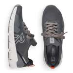 náhľad Pánske tenisky RIEKER REVOLUTION 07802-45 sivá S2