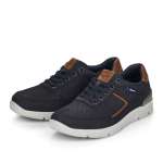 náhled Pánské polobotky RIEKER 16428-14 modrá S2