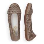 náhled Dámské baleríny RIEKER RIE-10101877-S3 béžová