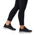 náhled Dámské tenisky RIEKER 42501-00 černá S4