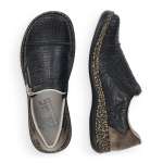 náhled Dámské polobotky RIEKER RIE-10101920-S2 černá