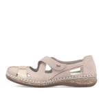 náhled Dámské baleríny RIEKER 46451-60   BEIGE   F/S5