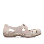 náhled Dámské baleríny RIEKER 46451-60   BEIGE   F/S5