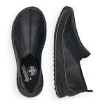 náhled Dámské mokasíny RIEKER RIE-10101930-S3 černá