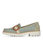 náhled Dámské mokasíny RIEKER RIE-10101958-S3 zelená