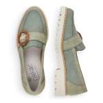 náhled Dámské mokasíny RIEKER RIE-10101958-S3 zelená