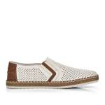 náhľad Pánske mokasíny RIEKER B5297-80 biela S6