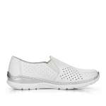 náhled Dámské mokasíny RIEKER RIE-10102075-S2 bílá
