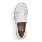 náhled Dámské mokasíny RIEKER RIE-10102075-S2 bílá