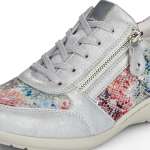 náhled Dámské tenisky REMONTE R7637-40 stříbrná S5