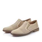 náhled Pánské mokasíny RIEKER 13486-60 béžová S2