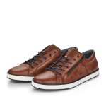 náhled Pánské tenisky RIEKER 19601-24 hnědá S2