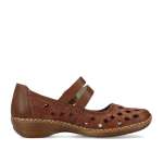 náhled Dámské polobotky RIEKER RIE-10102268-S2 hnědá