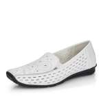 náhled Dámské mokasíny RIEKER RIE-10102274-S2 bílá