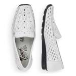 náhled Dámské mokasíny RIEKER RIE-10102274-S2 bílá