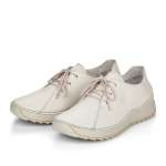 náhled Dámské polobotky RIEKER 51515-80 béžová S2