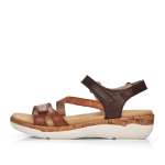 náhled Dámské sandály REMONTE R6850-25 hnědá S2