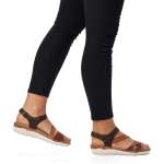 náhled Dámské sandály REMONTE R6850-25 hnědá S2