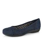 náhled Dámské baleríny JANA 22169-28-805 modrá S2