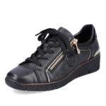 náhled Dámské polobotky RIEKER RIE-10103019-W2 černá