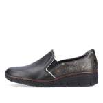 náhled Dámské mokasíny RIEKER RIE-10103021-W2 černá