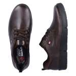 náhled Pánské polobotky RIEKER RIE-10103134-W2 hnědá