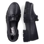 náhled Dámské mokasíny RIEKER M3861-01 černá S3