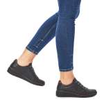 náhled Dámské polobotky RIEKER RIE-10103234-W2 černá