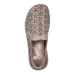 náhled Dámské mokasíny RIEKER RIE-10103663-S3 béžová