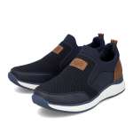 náhled Pánské mokasíny RIEKER B0660-14 modrá S3