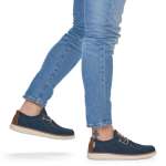 náhled Pánské polobotky RIEKER REVOLUTION U0602-14 modrá S3