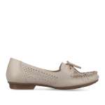 náhled Dámské mokasíny RIEKER 40080-60 béžová S3