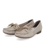 náhled Dámské mokasíny RIEKER 40080-60 béžová S3